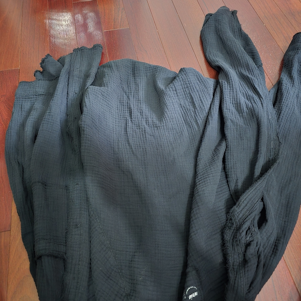 Black Textured cover up